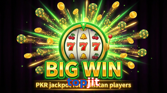 Big win animation on Topjit slot game